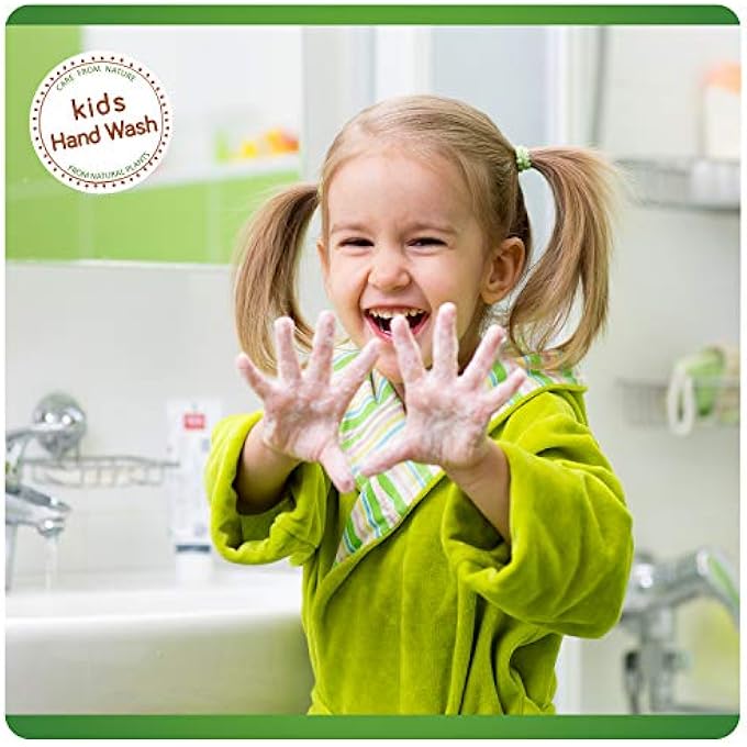 WBM CARE BABY NATURAL LIQUID HAND SOAP - HONEY, WHEATGERM & ORGANIC OLIVE OIL - 6.8 OZ (PACK OF 3) - Image 3